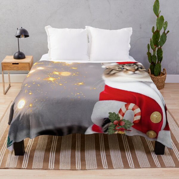 Item preview, Festive Cat in the Spirit of Christmas: Magic and Merriment designed and sold by Cris888.