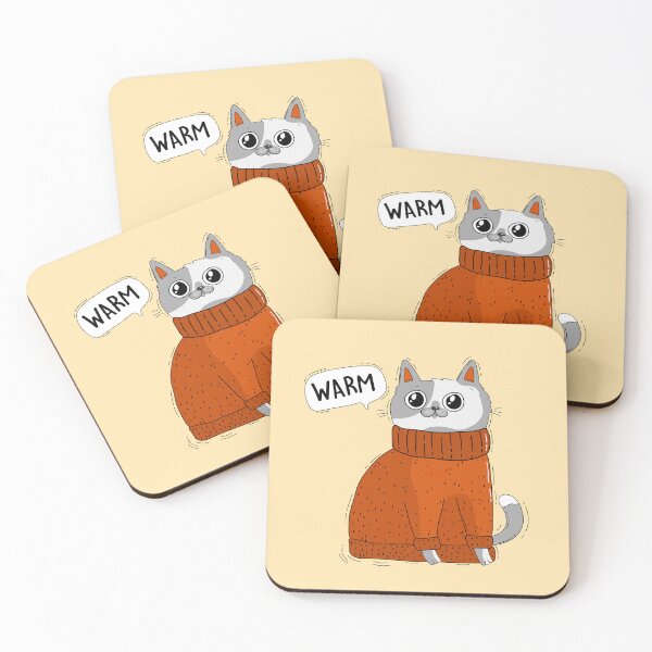 Item preview, Cat in a warm sweater designed and sold by DmitriM.