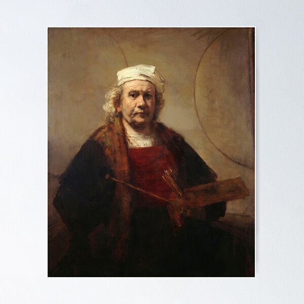 Item preview, Rembrandt Harmenszoon van Rijn, rembrandt artwork, rembrandt van rijn portrait designed and sold by The art world.