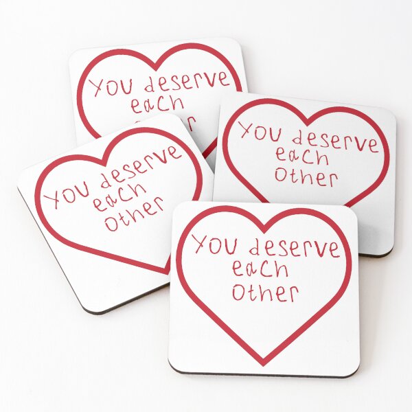 Item preview, You deserve each other designed and sold by kinpirks.