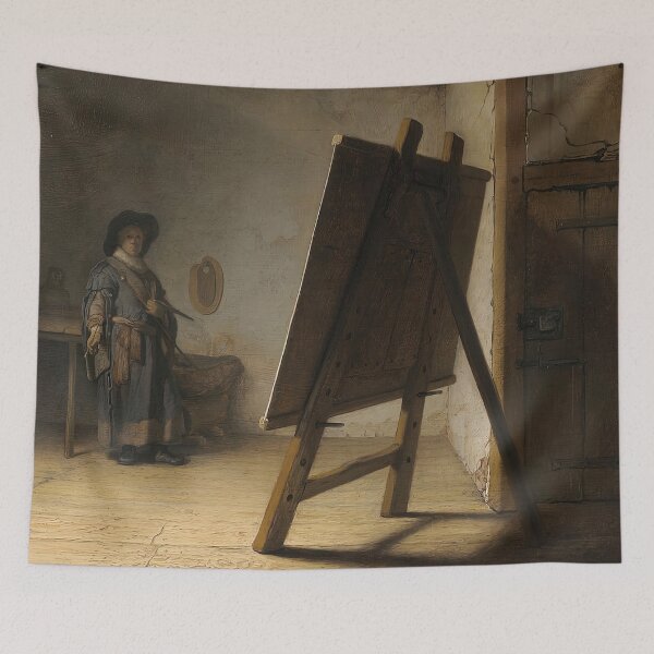 Item preview, Rembrandt Harmenszoon van Rijn, rembrandt artwork, rembrandt van rijn portrait designed and sold by The art world.