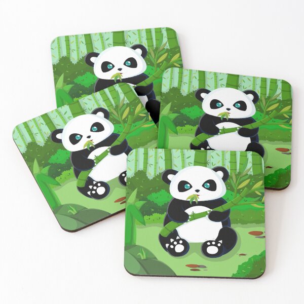 Item preview, Panda Munching on Bamboo designed and sold by ZaryaKiqo.