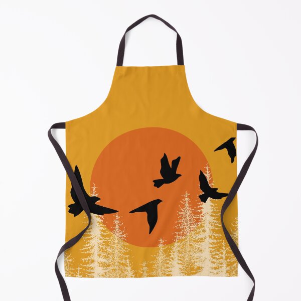 Item preview, Sunset and Birds Scenery Modern Art designed and sold by GulDesignCo.