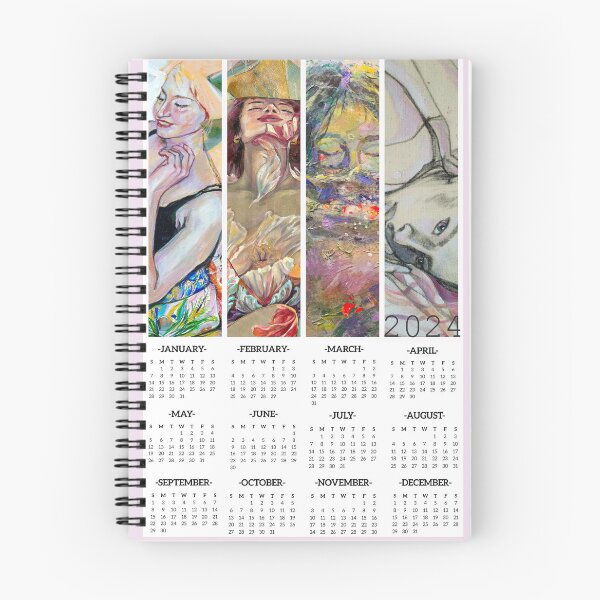 Item preview, 2024 Calendar Feminine Goddess  designed and sold by NevyanaArt.