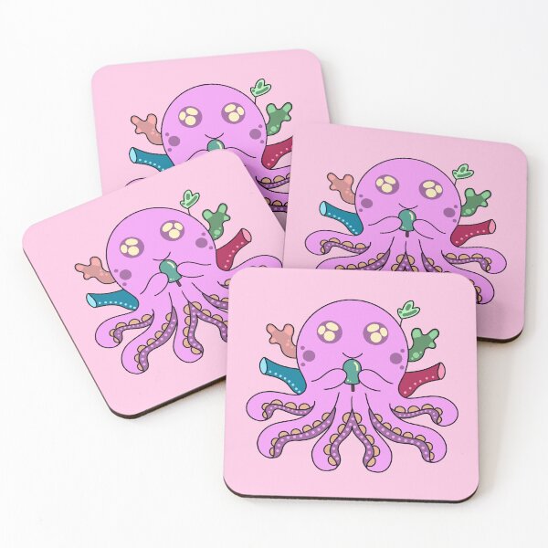 Item preview, Octopus cute kawaii designed and sold by Quacktails.