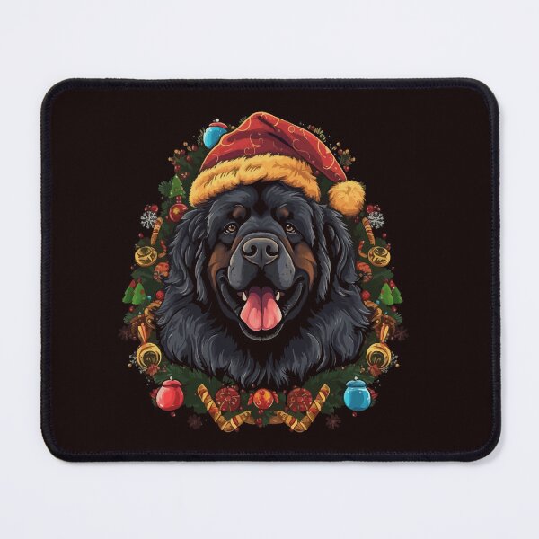 Item preview, Christmas Tibetan Mastiff designed and sold by creativellashop.