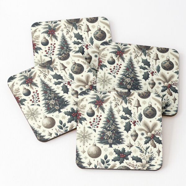 Item preview, Elegant Christmas Pattern designed and sold by Glassmaster.