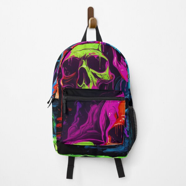 Item preview, Blacklight Style Quartet of Neon Skulls designed and sold by Matt's Artificial Nature.