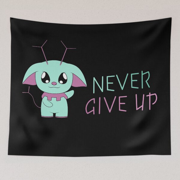 Artikelvorschau, Alio never give up entworfen und verkauft von xCharlieCat.