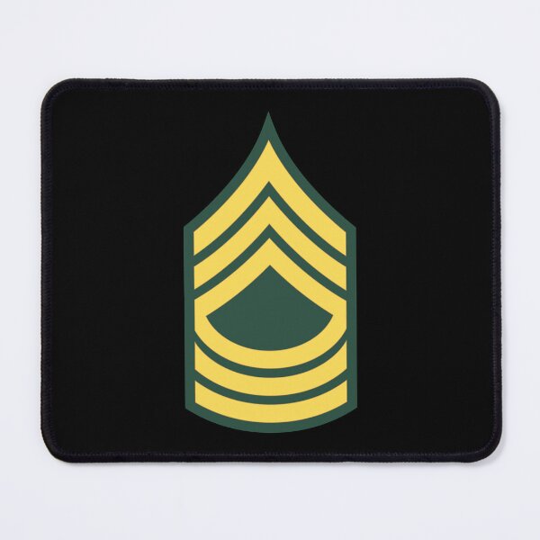 Artikelvorschau, Armee – Eingetragen – MSG – Master Sergeant – Std wo Txt entworfen und verkauft von Military Insignia Products.