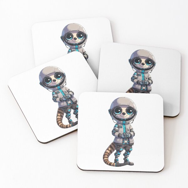 Item preview, Cute Cyberpunk Robot Meerkat! designed and sold by kukamatsu.