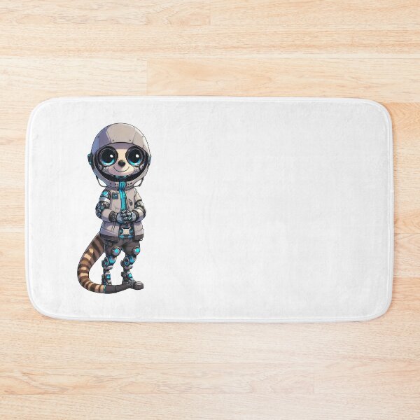 Item preview, Cute Cyberpunk Robot Meerkat! designed and sold by kukamatsu.