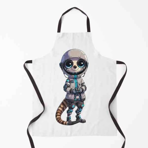 Item preview, Cute Cyberpunk Robot Meerkat! designed and sold by kukamatsu.