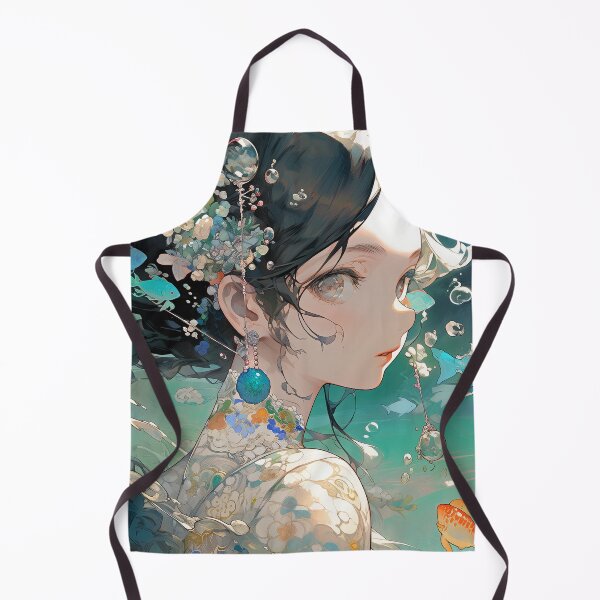 Item preview, Elegant Underwater Aquatic Fantasy Anime Girl designed and sold by bubblegoth.
