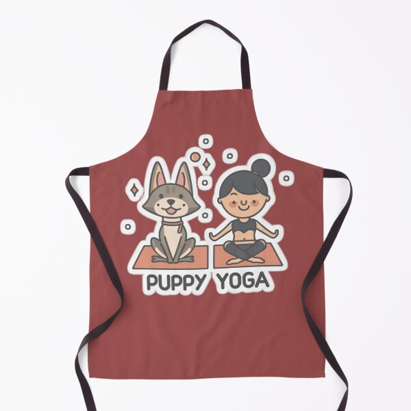 Item preview, Yoga, puppy yoga, dog yoga designed and sold by IgErSTYLE.