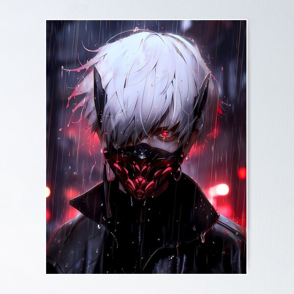 ken kaneki tokyo ghoul' Poster, picture, metal print, paint by INSPIRE  COLLECTION