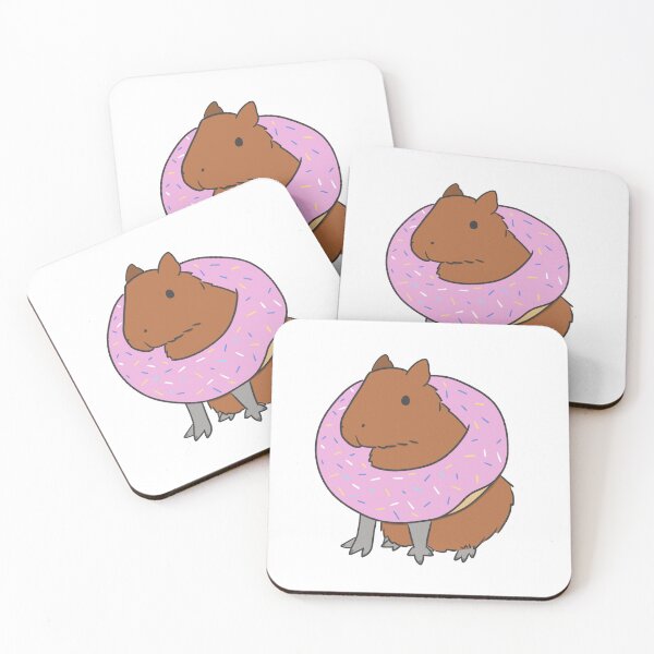 Item preview, Donuts capybara designed and sold by Narumyw.