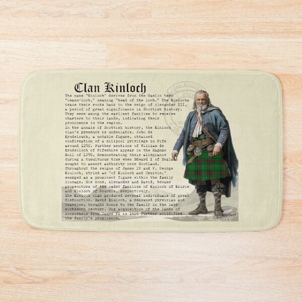 Item preview, Clan Kinloch Scottish History  designed and sold by BagTown Clans.