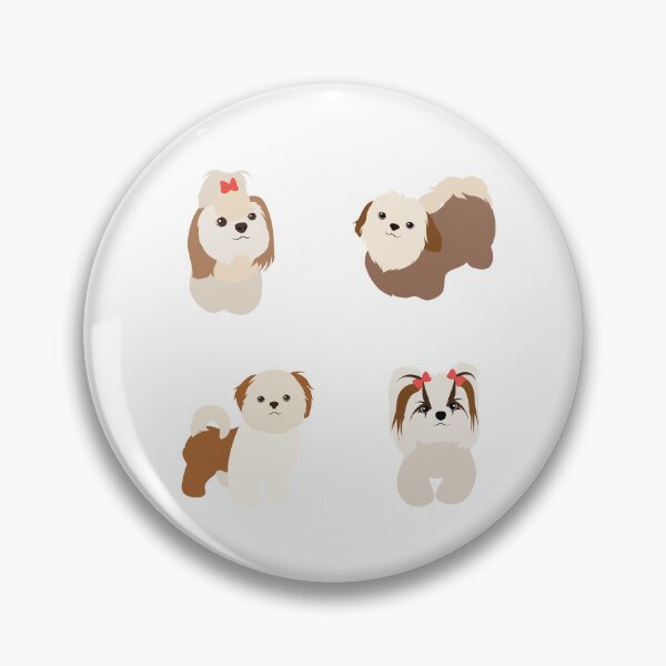 Item preview, Cute Shih Tzu Dogs designed and sold by TheAnimalZ00.