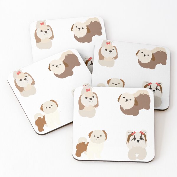 Item preview, Cute Shih Tzu Dogs designed and sold by TheAnimalZ00.
