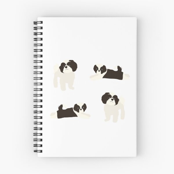 Item preview, Cute Black and White Shih Tzu Dogs designed and sold by TheAnimalZ00.