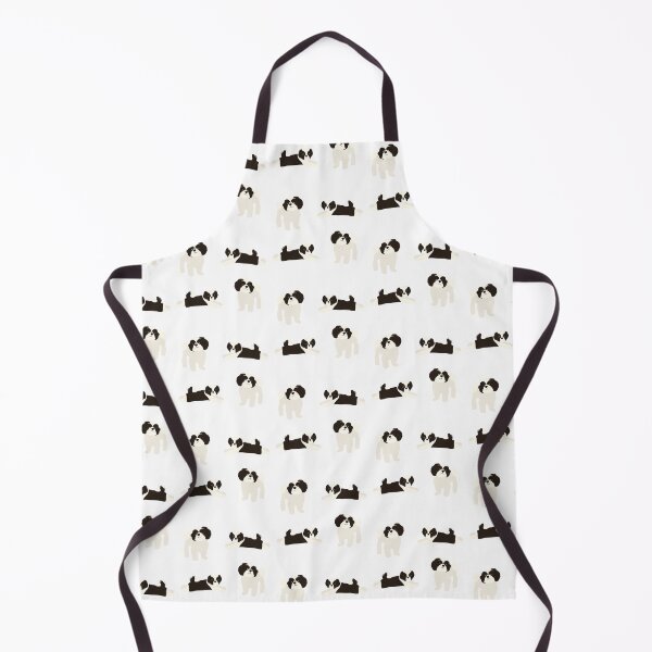Item preview, Cute Black and White Shih Tzu Dogs designed and sold by TheAnimalZ00.