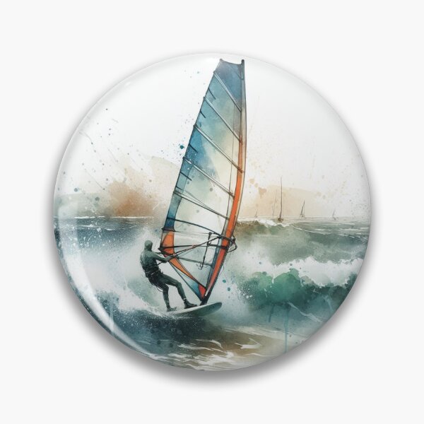 Item preview, Regalo deportivo Windsurfer Surfer Windsurf designed and sold by ArtUnova.