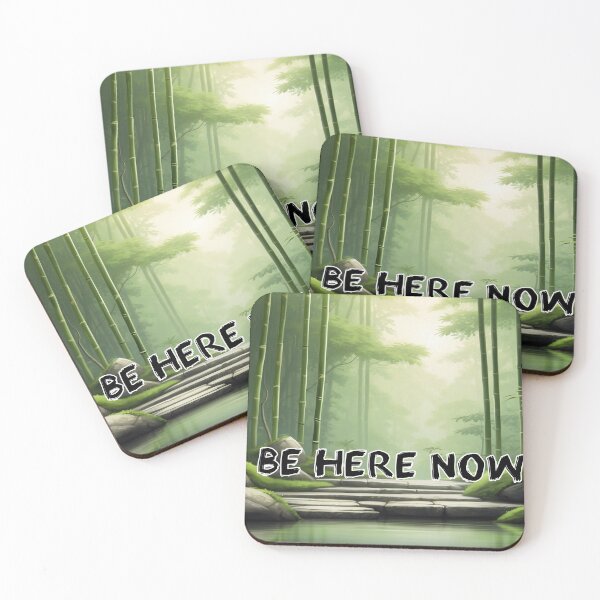 Item preview, Be here now designed and sold by ZenStickConcept.