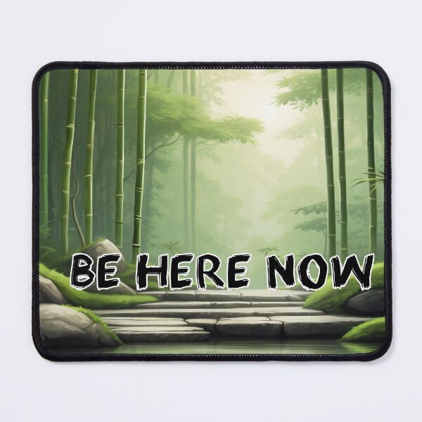 Item preview, Be here now designed and sold by ZenStickConcept.