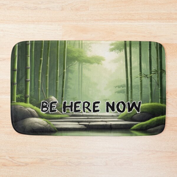 Item preview, Be here now designed and sold by ZenStickConcept.