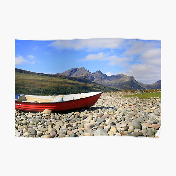 The Boat and Blaven Poster