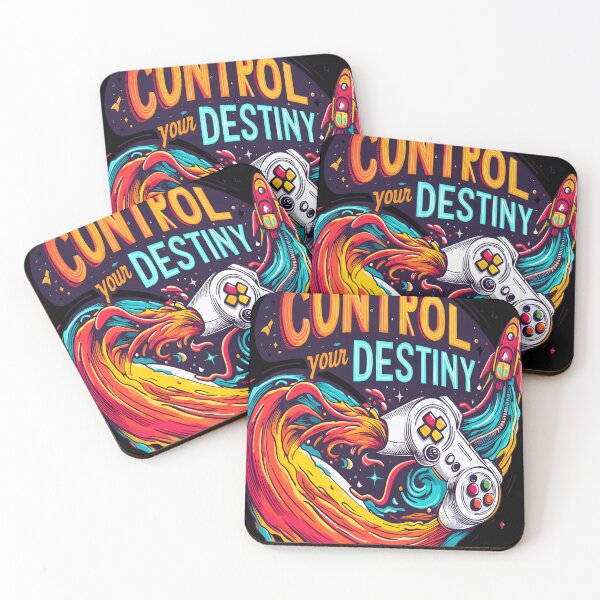 Item preview, Control Your Destiny Video Gaming designed and sold by KitonicTees.