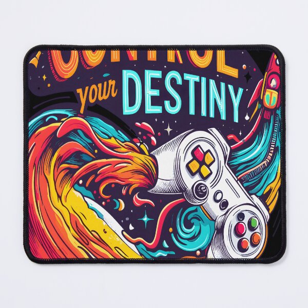 Item preview, Control Your Destiny Video Gaming designed and sold by KitonicTees.