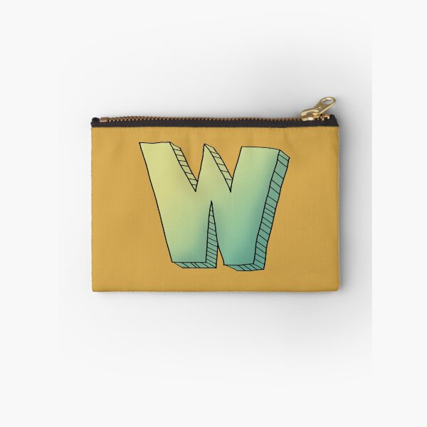 Item preview, Whimsical W: A Dance in Green and Yellow designed and sold by EnjoYarty.