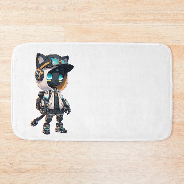 Item preview, Cute Cyberpunk Robot Panther! designed and sold by kukamatsu.