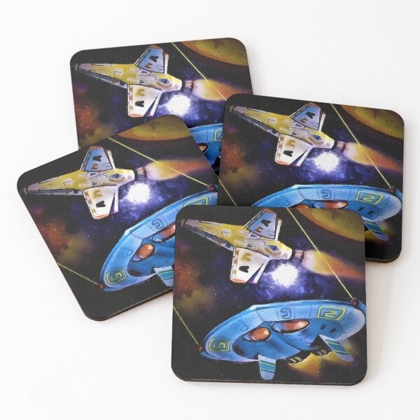 Item preview, Space Craft painted from 1960s toffee tin in Acrylics designed and sold by Oppos  Community Farm.