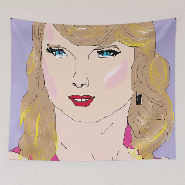 Item preview, Taylor Swift Drawn in MS Dos paint designed and sold by obstinator.