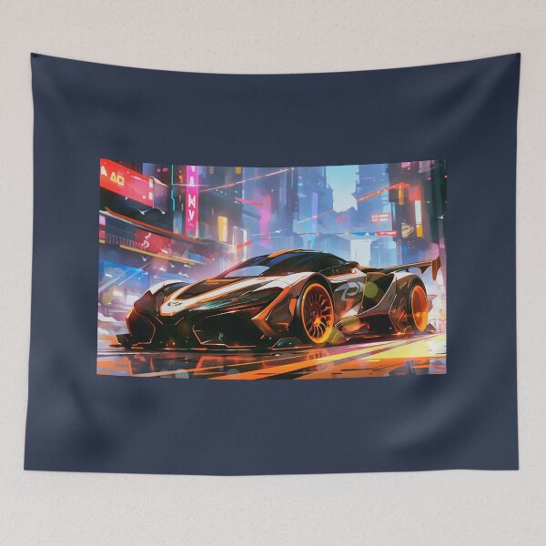 Item preview, Animated cars, sleek metallic bodies with vibrant colors and intricate designs, Animated Inspirations designed and sold by Gabi.Media.