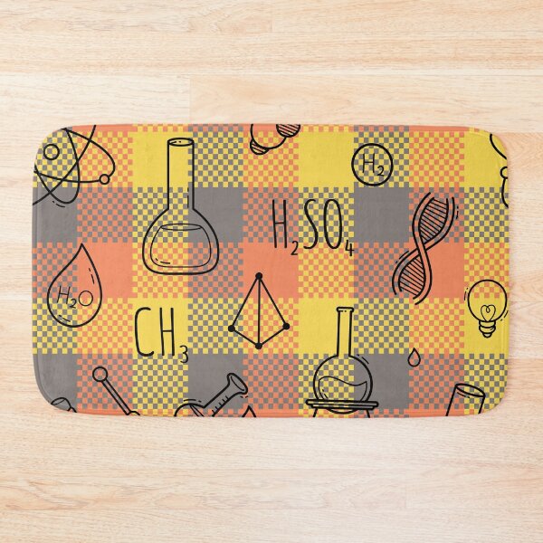 Item preview, Science Plaid Seamless Pattern designed and sold by OrangeMG.