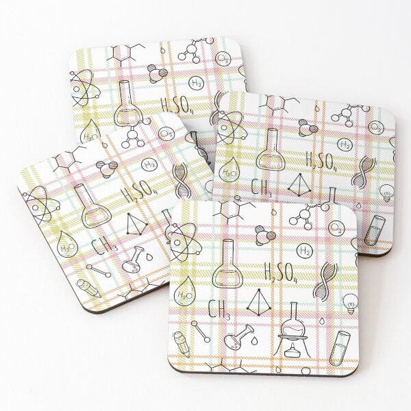 Item preview, Science Plaid Seamless Pattern designed and sold by OrangeMG.