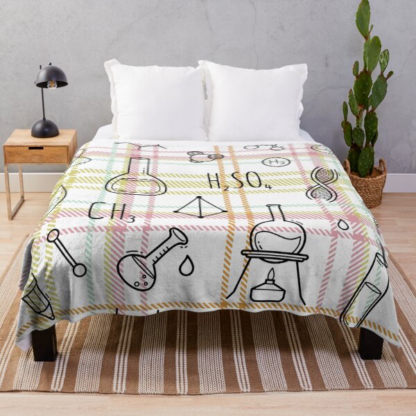 Item preview, Science Plaid Seamless Pattern designed and sold by OrangeMG.