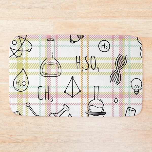 Item preview, Science Plaid Seamless Pattern designed and sold by OrangeMG.