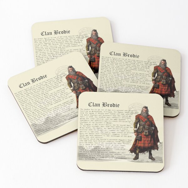 Item preview, Clan Brodie Scottish History  designed and sold by BagTown Clans.