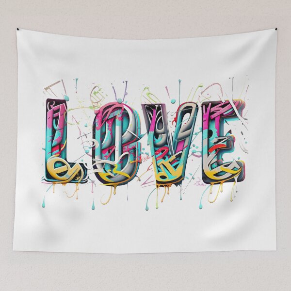Item preview, Graffiti Love designed and sold by essentialimage.
