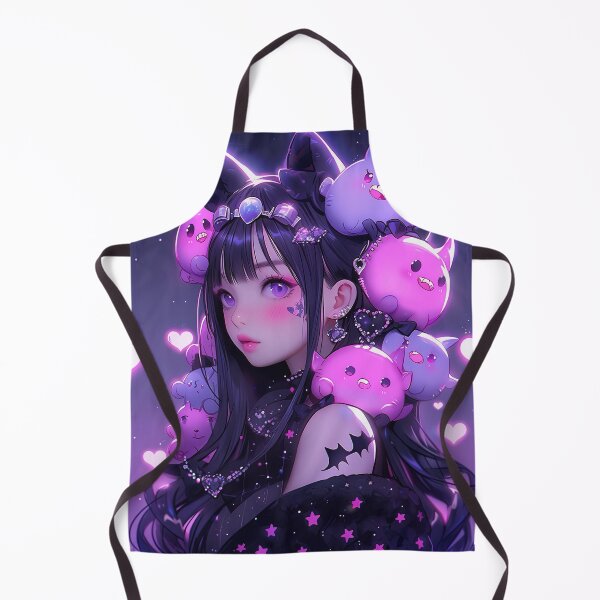 Item preview, Dark Fantasy Cute Monsters and Anime Girl designed and sold by bubblegoth.