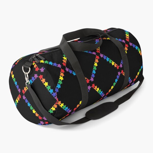 Artikelvorschau, Diamond Meeple Rainbow Tabletop Pride schwarze Rückseite entworfen und verkauft von JEL-Designs.