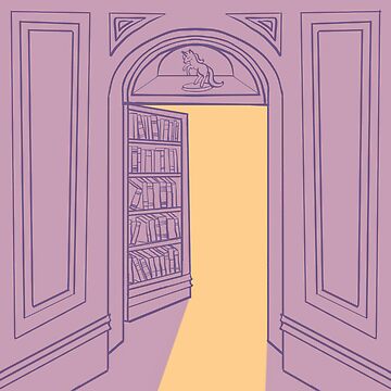 Artwork thumbnail, The Hidden Bookcase Logo by PlanarProd
