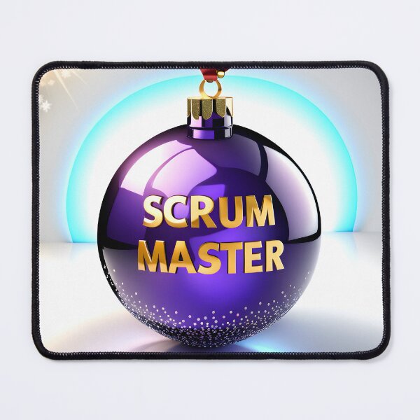 Item preview, Scrum Master Christmas Bauble designed and sold by benandfreya.