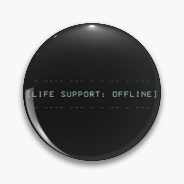 Artikelvorschau, Lebenserhaltung der Lethal Company offline (Farbfüllung) entworfen und verkauft von EmberlyDawn.