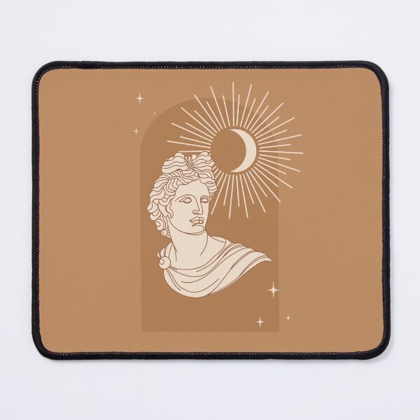 Item preview, One line Greek god statue Apollo. Greek Statue - One Line Drawing designed and sold by CoCoArt-Ua.